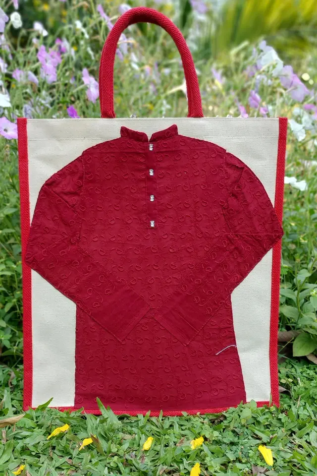 Kurta for men carry bag